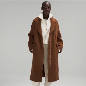 Lululemon Wool Long Coat